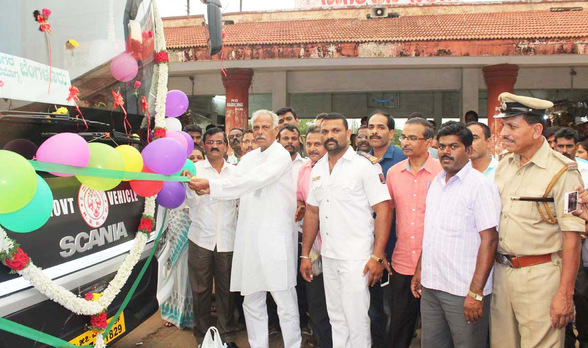 ​ ಸಾರ್ವಜನಿಕರಿಗೆ ಕೆಎಸ್ಸಾರ್ಟಿಸಿ ಉತ್ತಮ ಸೌಲಭ್ಯ ನೀಡುತ್ತಿದೆ: ಸಚಿವ ಕಾಗೋಡು